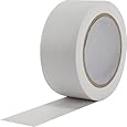 ProTapes Pro 50 Premium Vinyl Safety Marking and Dance Floor Splicing Tape, 6 mils Thick, 36 yds Length x 1" Width, White (Pack of 1)