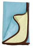Signature Soft Blanket in Ocean by Baby Soy