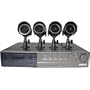 Lorex 4-Channel 80GB DVR 4 Color Camera Bundle Pack,with 4 color cameras, Removable HD allows expansion up to 250GB,Password security protected,Includes 63' cable