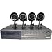 Lorex 4-Channel 80GB DVR 4 Color Camera Bundle Pack,with 4 color cameras, Removable HD allows expansion up to 250GB,Password security protected,Includes 63' cable