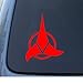 KLINGON - Star Trek - Car, Truck, Notebook, Vinyl Decal Sticker #1130 | Vinyl Color: Red