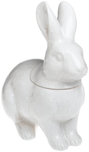 Mikasa Antique White 12-Inch Bunny Centerpiece
