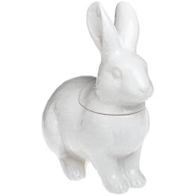 Mikasa Antique White 12-Inch Bunny Centerpiece by Mikasa