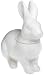 Mikasa Antique White 12-Inch Bunny Centerpiece
