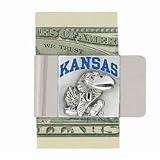 College Large Money Clip - Kansas Jayhawks