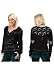 Oakland Raiders NFL Ladies Deep V-Neck Fleece Hoody Pullover, Size= X-Large