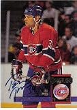 Peter Popovic, Montreal Canadiens, 1994 Donruss Autographed Card