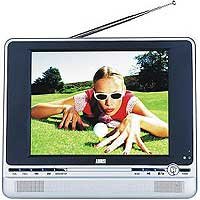 August DA104CD 10.4 inch digital & analogue TV with multiregion DVD player�