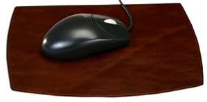 Mocha Leather Mouse Pad