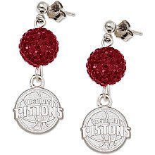NBA Detroit Pistons LogoArt Ovation Earrings