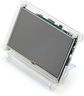 WonTop® 5inch LCD Display Module TFT Resistive Touch Screen HDMI Interface for All Version of Rapsberry pi(Pi 2) A/A+/B/B+/2 B & Banana pi & Beaglebone Black Provide Images (with clear case)