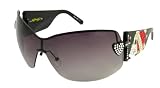 AUTHENTIC ED HARDY SUNGLASSES EHS 023 BLACK TATOO