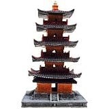 Toshogu 5 Story Pagoda of Japan - Large - 7 12 in. x 7 12 in. x 13 in.