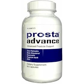 Prosta Advance - 90 Capsules Advanced Prostate Support w/ Saw Palmetto Beta Sitosterol Quercetin