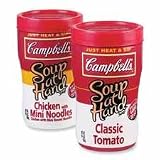Marjack MJK-13736 Campbells Microwaveable Soup At Hand - Microwavable - Classic Tomato - 10.75oz - 8 / Pack