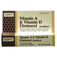 HealthPersonalCare: Vitamin A & Vitamin D Ointment Tube For Diaper Rash   2 Oz