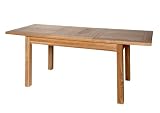Nevada Large Extendable Dining Table in Solid Ash Wood
