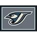 Toronto Blue Jays 5 4" x 7 8" Team Spirit Area Rug