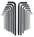 Westward 4YR71 Ball End Hex Key Set