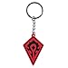 JINX World of Warcraft Battle for Azeroth Horde Rubber Key Chain (Red, One Size)