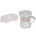 All Products : Winware 10-Ounce Polycarbonate Dredge with 3 Snap-on Lids