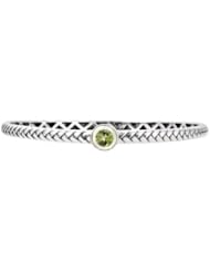 Effy Jewlery Balissima Calypso Peridot Bangle, 1.00 TCW