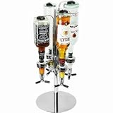 Rotary 4 Bottle Stand – Drinks Optics Dispenser for Spirits