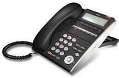 NEC DTL-6DE-1 BK - DT310 - 6 Button Display Digital Phone Black Stock# 680001