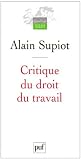 Critique du droit du travail