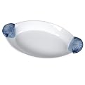 Seafood Casserole Dishes Set 4 - Ocean Blue (12")