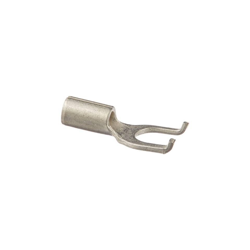 0.303 Width Uninsulated Spade Terminal with Flange Spade 6 Stud Size 1614 Wire Size 0.551