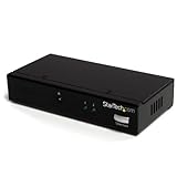 StarTech.com VS221DP 2-Port DisplayPort Video Switch with Audio and IR Remote Control
