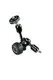 Manfrotto 814-1 Hydrostatic Arm 5.1-Inch with 1/4-20-Inch and 3/8-Inch Threaded Pivoting Pins - Replaces 814 (Black)