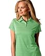 Adidas Ladies ClimaCool Mesh Solid Textured Polo