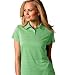 Adidas Golf A62 ClimaCool Ladies Mesh Solid Textured Polo - True Blue - Small