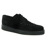 Search : Underground Creepers Barfly Black Suede Mens Shoes