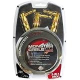 Monster Cable Rock Effects Cable Multi-Pack - 1/4 Right-Angle Plugs