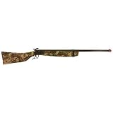 Camouflage Double Barrel Shotgun, Wood & Steel, Diecast Doubl Hammer, Fires Roll Caps
