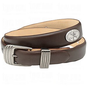Dbl eagle golf concho leather belt cordovan 40w