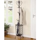 coat tree; coat rack tree; coat and hat rack
