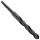 Chicago Latrobe 110S High-Speed Steel Taper Shank Drill Bit, Black Oxide Finish, Morse Taper Shank, 118 Degree Conventional Point