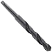 Chicago Latrobe 110S High-Speed Steel Taper Shank Drill Bit, Black Oxide Finish, Morse Taper Shank, 118 Degree Conventional Point