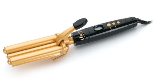 Digital Gold Ceramic Crimper Iron