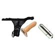 Doc Johnson Vac-U-Lock Ultra Harness 2 with Hollow Extension Adult Sex Toy Kit