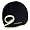 Black fleece with lime trim
