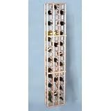 Country Pine Three Column Wine Bottle Rack - Holds 66 Bottles