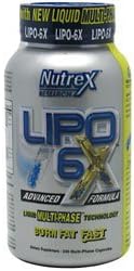 Nutrex Lipo-6X 240 Ct. Multi-Phase