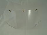Shorty Sheild Half Helmet Shield 3 Snap Solution