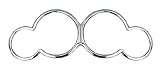 Produkt-Bild: Tacho - Chromringe, 2teilig, passend f&uuml;r Peugeot 206 (alle).