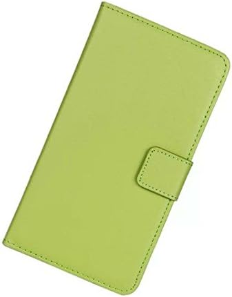 HUAZHENGONGZHU Samsung Galaxy S4 Active I9295 Wallet Case,Flip BOOK STYLE Kickstand Feature PU Leather Wallet Case with Credit Card Slot Cute,Green